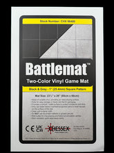 Load image into Gallery viewer, Battlemat 1&quot; Reversible Black-Grey Squares
