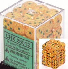 Load image into Gallery viewer, Chessex D6 Speckled 12mm d6 Lotus Dice Block
