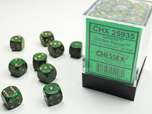 Load image into Gallery viewer, Chessex D6 Speckled 12mm d6 Golden Recon Dice Block
