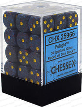 Load image into Gallery viewer, Chessex D6 Speckled 12mm d6 Twilight Dice Block
