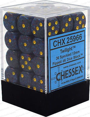 Chessex D6 Speckled 12mm d6 Twilight Dice Block