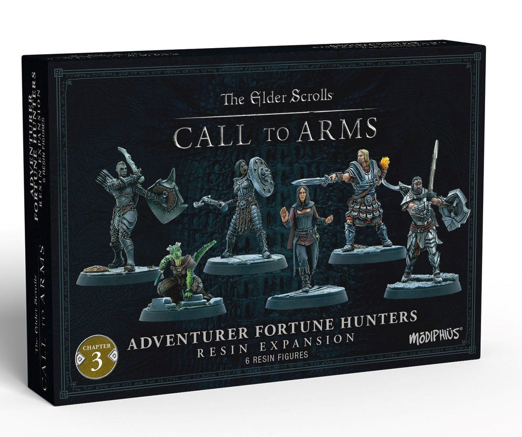 The Elder Scrolls Call to Arms Miniatures - Adventurer Fortune Hunters