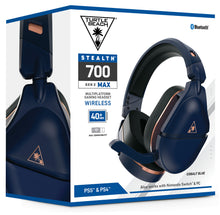 Load image into Gallery viewer, PS5/SWI/PC Turtle Beach Stealth 700P Gen2 MAX - Cobalt Blue
