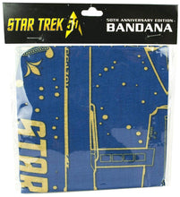 Load image into Gallery viewer, Star Trek 50th Anniversary Bandana
