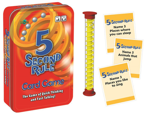 5 Second Rule Card Game