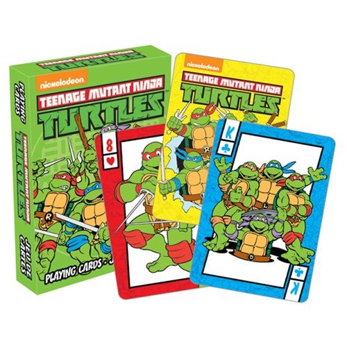 Playing Cards Teenage Mutant Ninja Turtles Retro TMNT