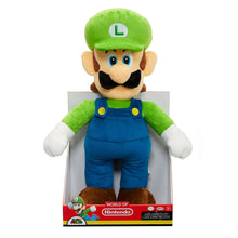 Load image into Gallery viewer, World of Nintendo Jumbo Plush Luigi 20&quot;
