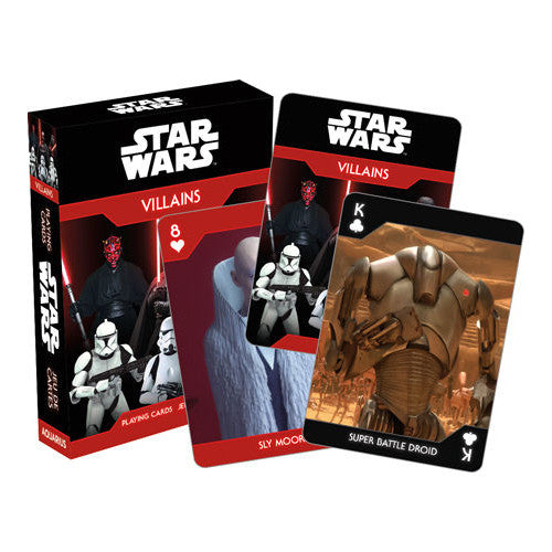 Playing Cards Star Wars Villains