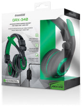 Load image into Gallery viewer, XB1 dreamGEAR GRX-340 Headset - Black/Green
