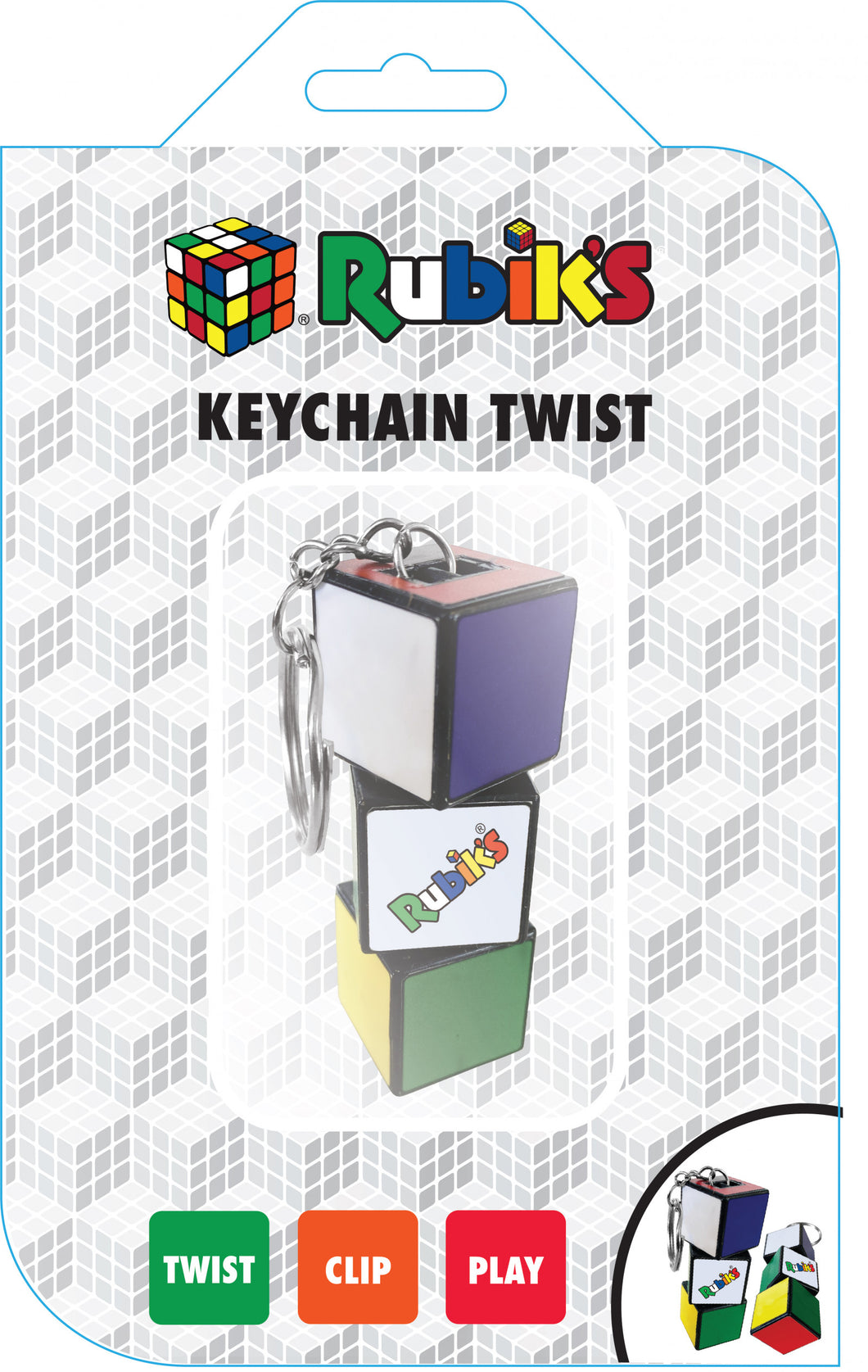 Rubiks Keychain Twist Cube Fidget