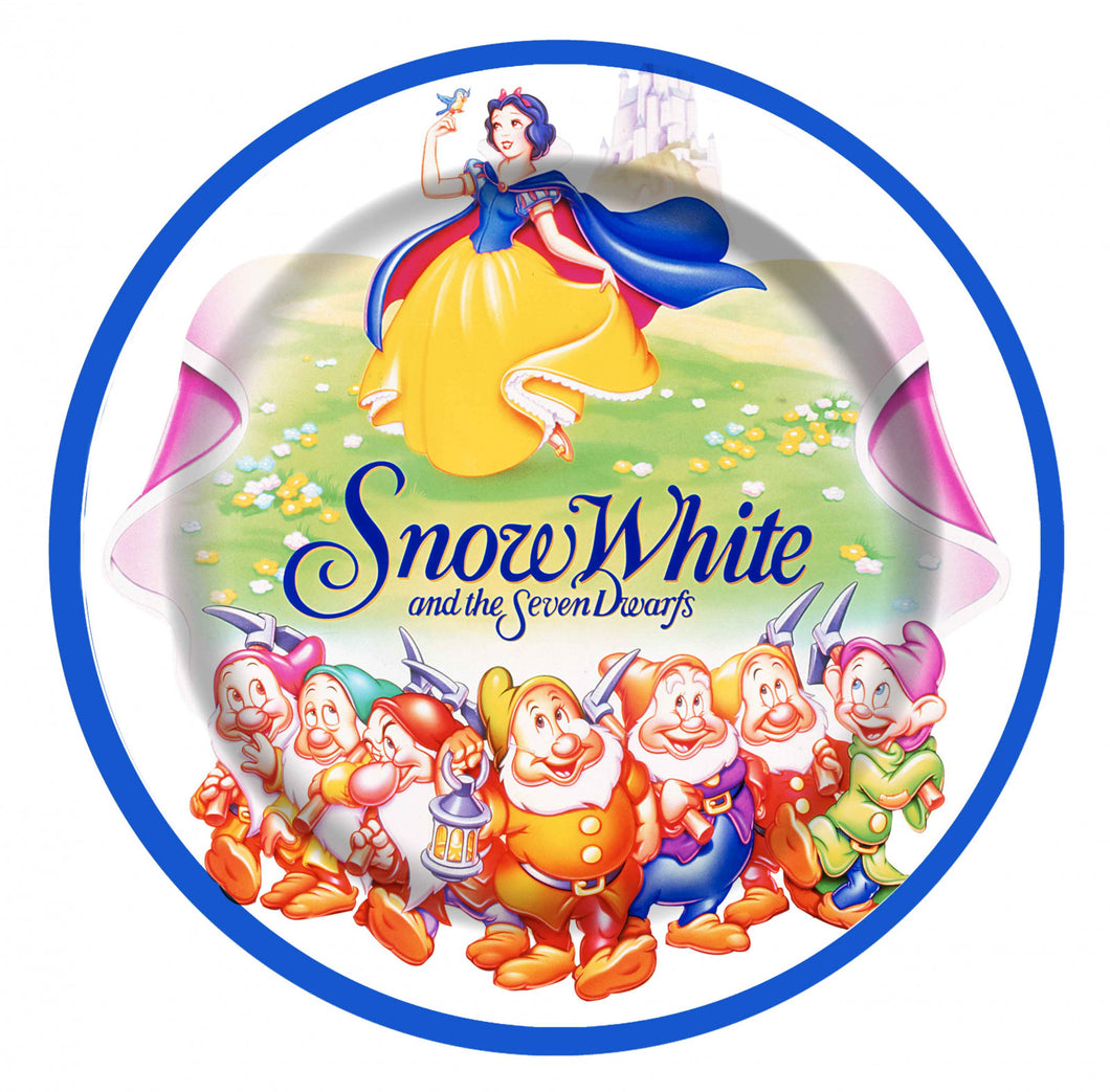 Dinner Plate Disney Snow White and the Seven Dwarfs
