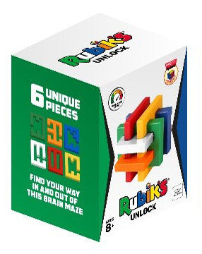 Rubiks Unlock Brain Maze Toy (Box Package)