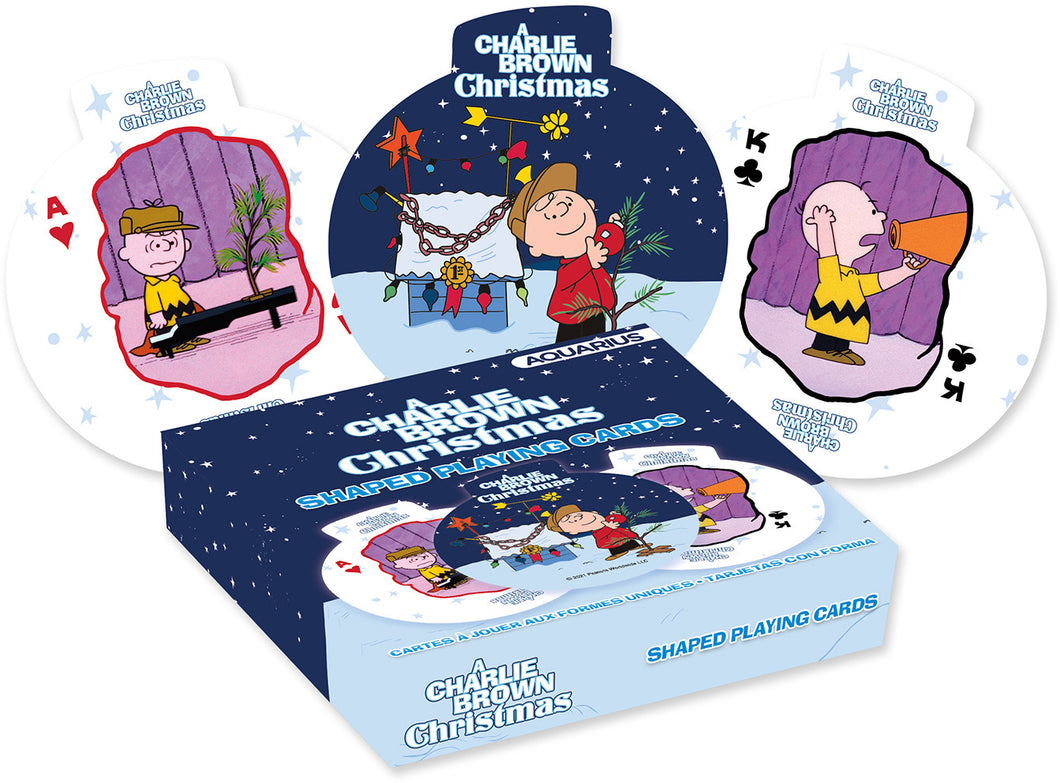 Playing Cards A Charlie Brown Christmas Shaped Cards