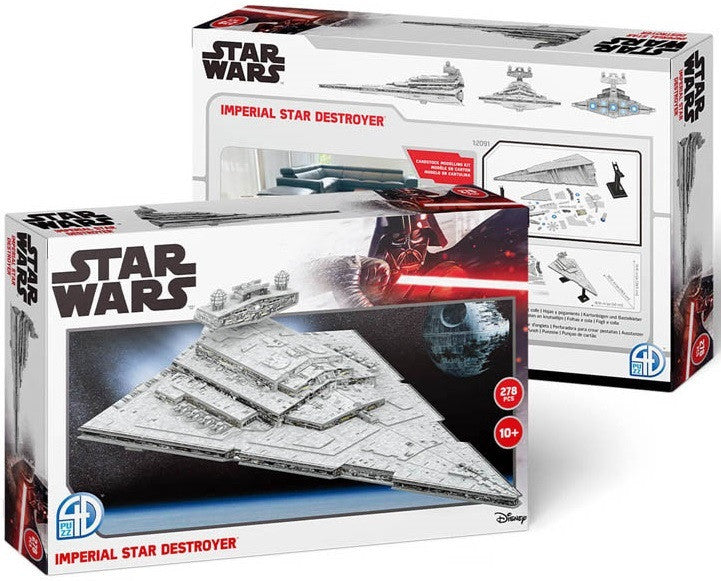 Star Wars Imperial Star Destroyer 3D Paper Model Kit – MyCraze