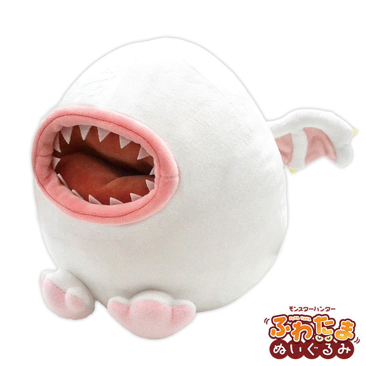 Monster Hunter Fluffy Eggshaped Plush Khezu
