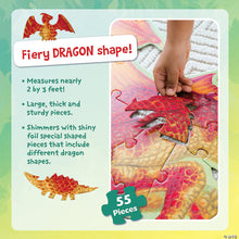 Load image into Gallery viewer, Floor Puzzle Dragon 55 Pieces
