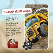 Load image into Gallery viewer, Floor Puzzle Dump Truck 49 Pieces
