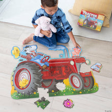 Load image into Gallery viewer, Floor Puzzle Tractor 47 Pieces
