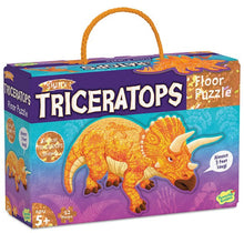 Load image into Gallery viewer, Floor Puzzle Triceratops 52 Pieces
