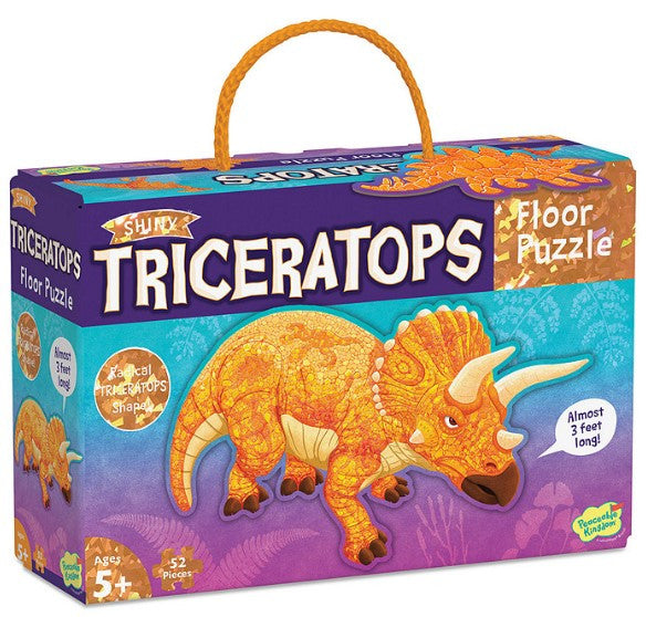 Floor Puzzle Triceratops 52 Pieces