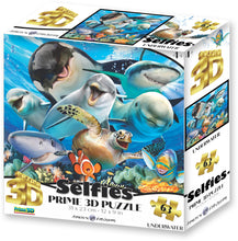 Load image into Gallery viewer, Prime3D Underwater Selfie - 63 Piece 3D Puzzle
