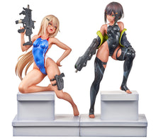 Load image into Gallery viewer, Arms Note Swim Team Bucho-chan and Kohai-chan Set 1/7 Scale

