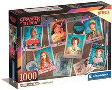 Load image into Gallery viewer, Clementoni Puzzle Stranger Things Compact 1000 Piece Puzzle
