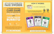 Load image into Gallery viewer, Let&#39;s Hit Each Other With Fake Swords by Exploding Kittens
