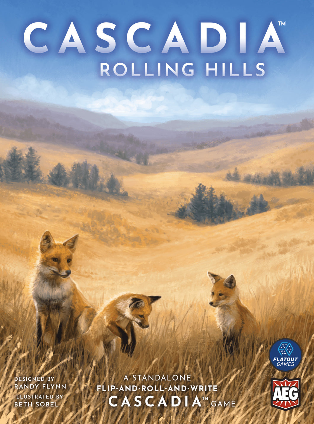 Cascadia Rolling Hills Board Game