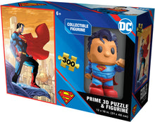 Load image into Gallery viewer, Prime3D Puzzle and Figurine - Superman 300 Piece 3D Puzzle
