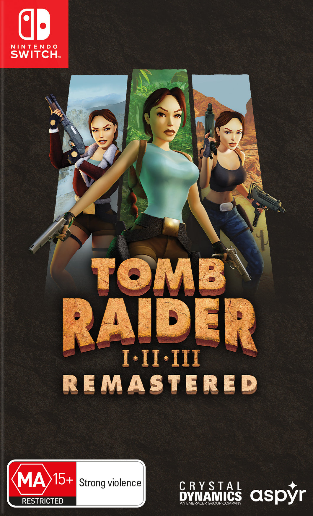 SWI Tomb Raider I-III: Remastered Collection