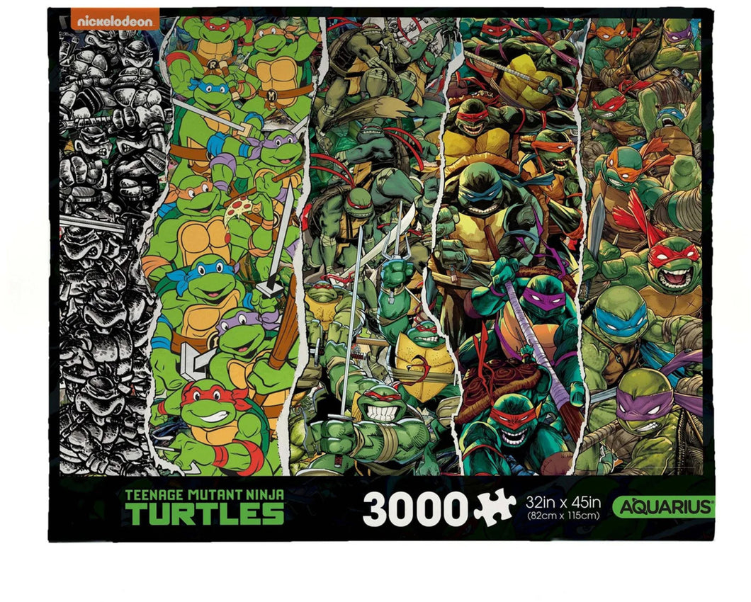 Aquarius Puzzle TMNT Teenage Mutant Ninja Turtles Puzzle 3,000 pieces