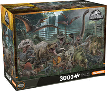 Load image into Gallery viewer, Aquarius Puzzle Jurassic World Size Chart Puzzle 3,000 pieces
