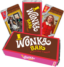 Load image into Gallery viewer, Playing Cards Willy Wonka and the Chocolate Factory Wonka Bar Premium
