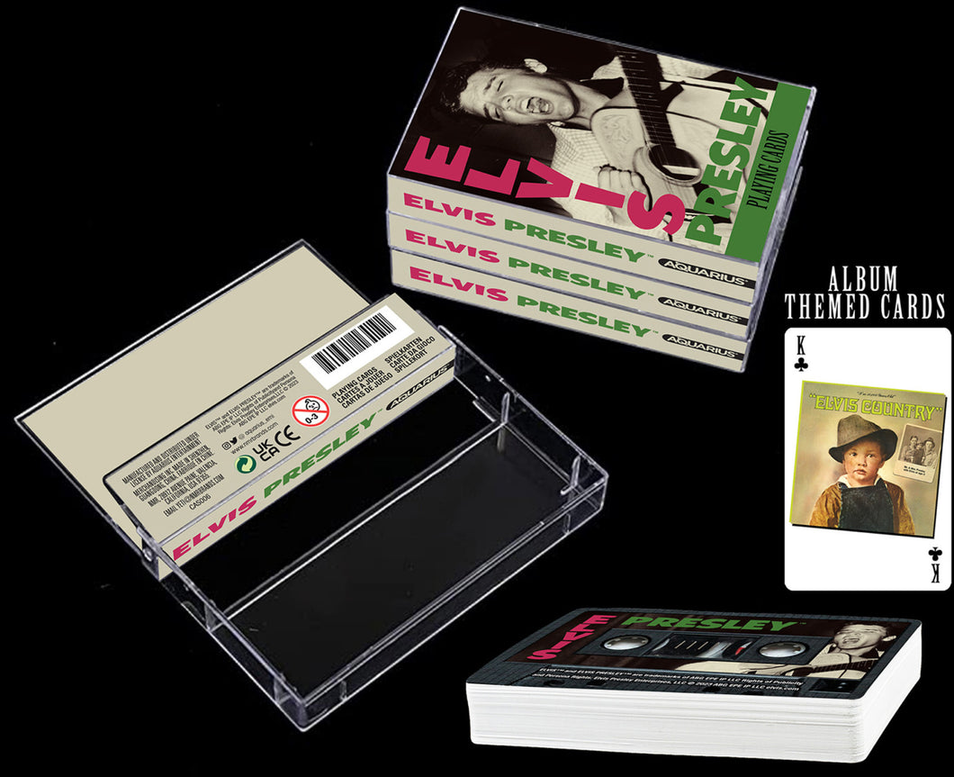 Playing Cards Elvis Presley Cassette