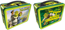 Load image into Gallery viewer, Tin Carry All Fun Lunch Box Shrek The Swamp is Always Greener

