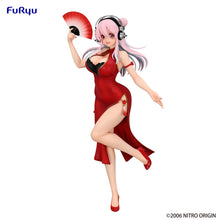 Load image into Gallery viewer, Super Sonico Trio Try It Figure China Dress Version
