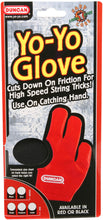 Load image into Gallery viewer, Duncan Yo Yo Gloves Small Red
