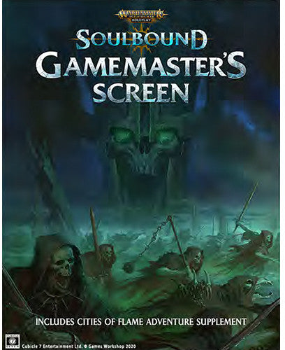 Warhammer RPG AOS Soulbound GM Screen