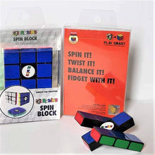 Load image into Gallery viewer, Rubiks Spin Block Blue
