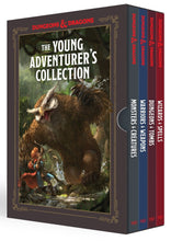 Load image into Gallery viewer, D&amp;D Dungeons &amp; Dragons the Young Adventurers Collection (Monsters &amp; Creatures, Warriors &amp; Weapons, Dungeons &amp; Tombs, and Wizards &amp; Spells: Dungeons and Dragons
