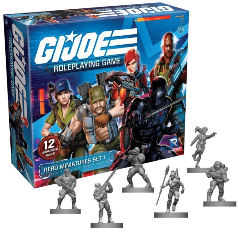 G.I JOE Roleplaying Game Hero Miniatures Set 1