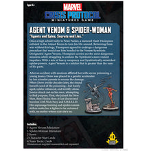 Load image into Gallery viewer, Marvel Crisis Protocol Agent Venom &amp; Spider-Woman
