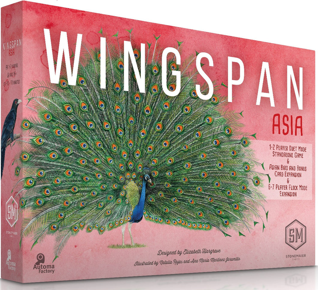 Wingspan Asia Bird Board Game Expansion