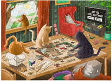 Load image into Gallery viewer, Exploding Kittens Puzzle Cats in Quarantine 1,000 pieces
