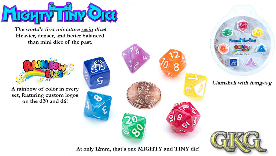 Mighty Tiny Dice Rainbow