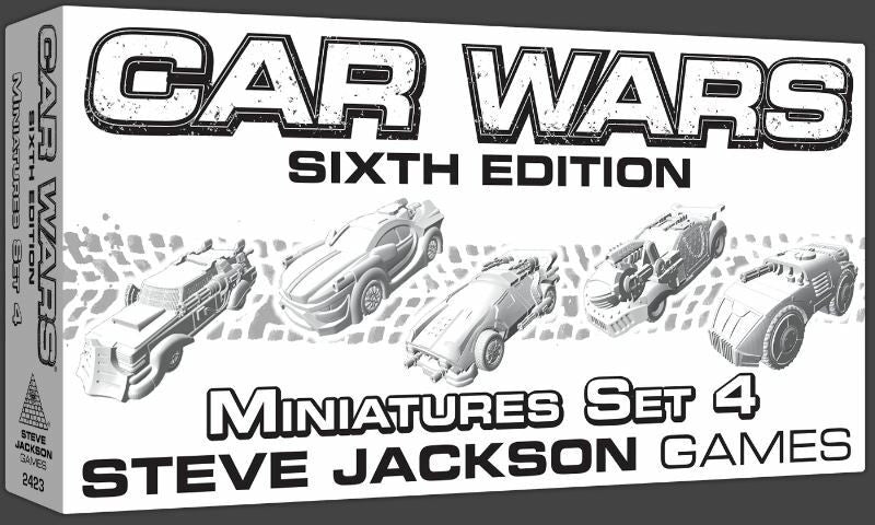 Car Wars Miniatures Set 4