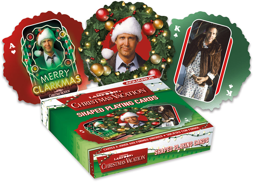 Playing Cards National Lampoons Christmas Vacation Shaped Cards