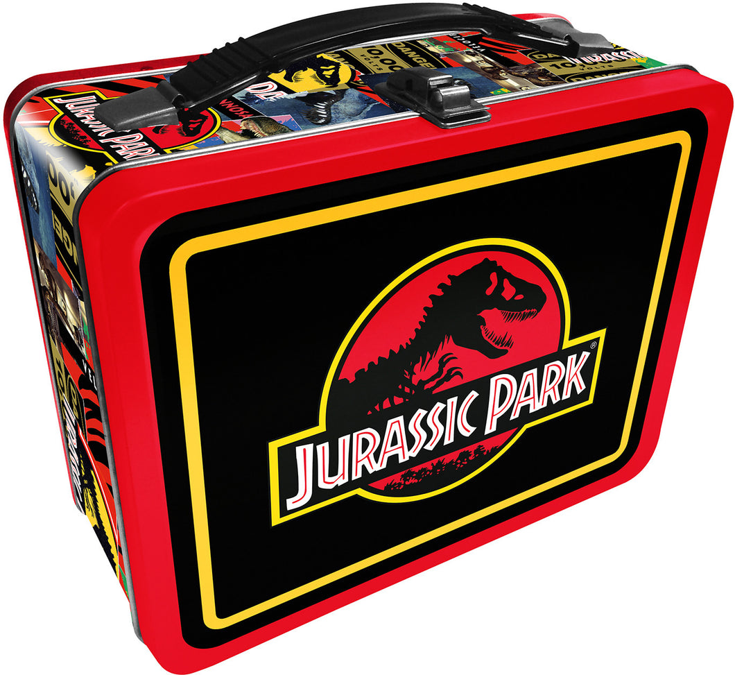 Tin Carry All Fun Lunch Box Jurassic Park