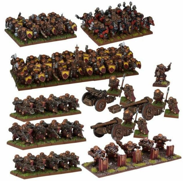 Kings Of War Dwarf Mega Army